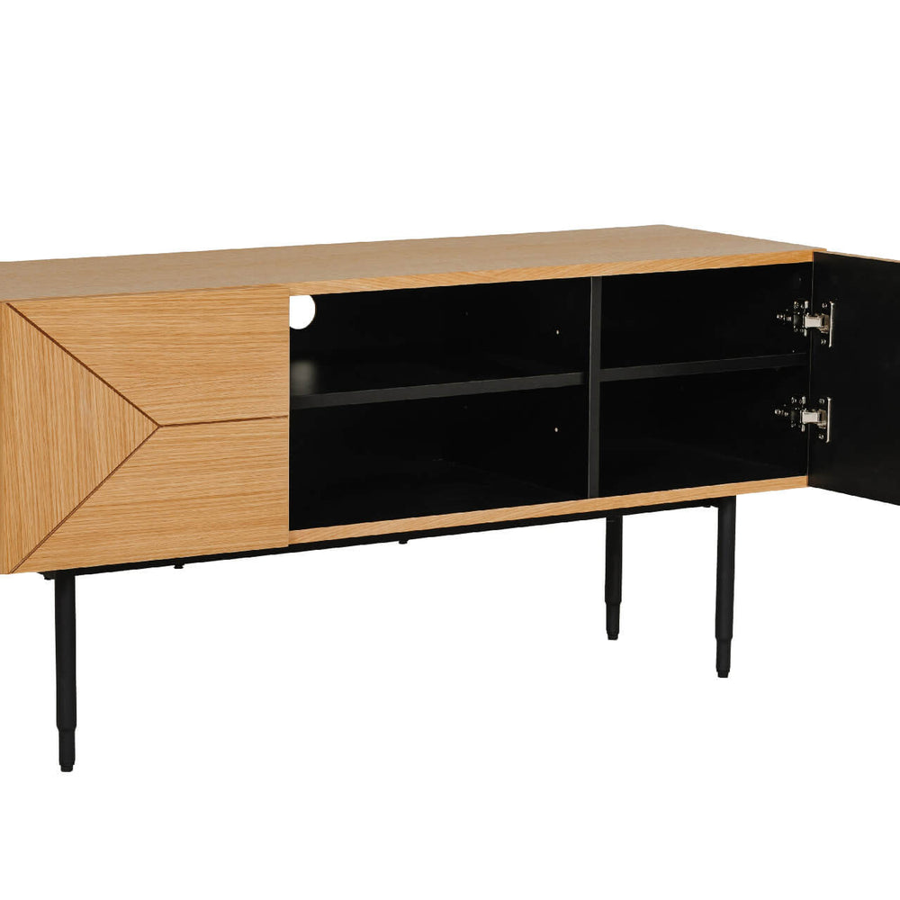 Natalie TV Unit 1200 Natural Oak ( oos)