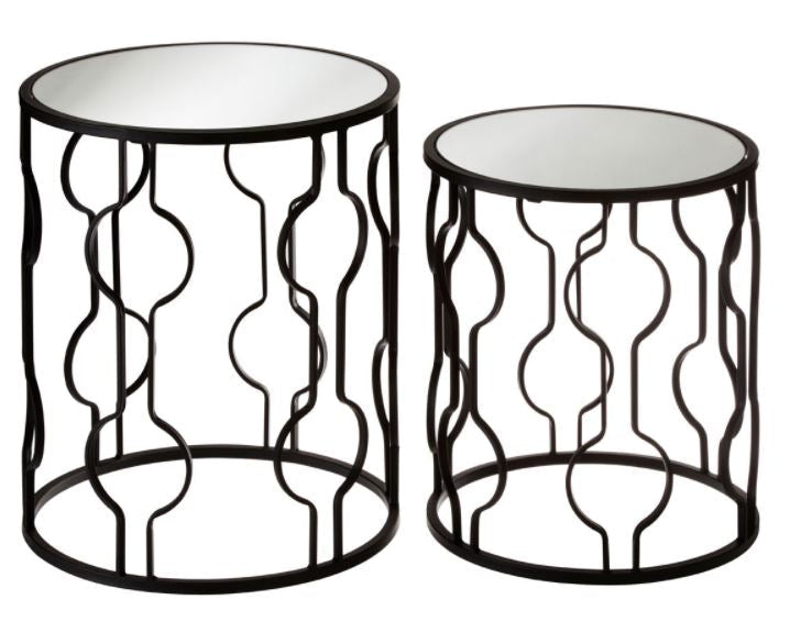 Nest of tables gold , copper or Black Avantis see several models reduced up to €100 off-Renaissance Design Studio