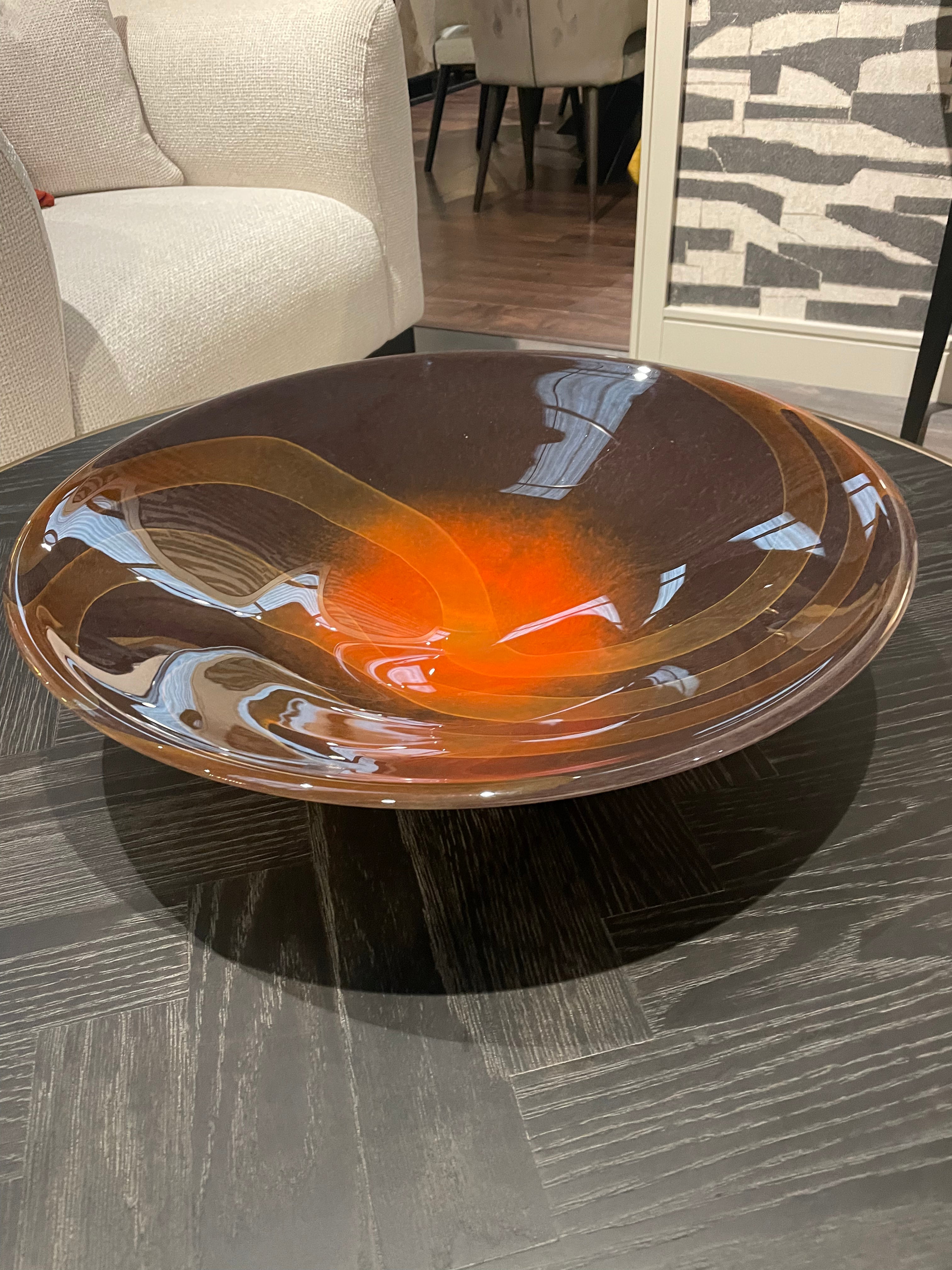 NEW oracle orange musti bowl . Last one reduced ex display-bowl-Renaissance Design Studio