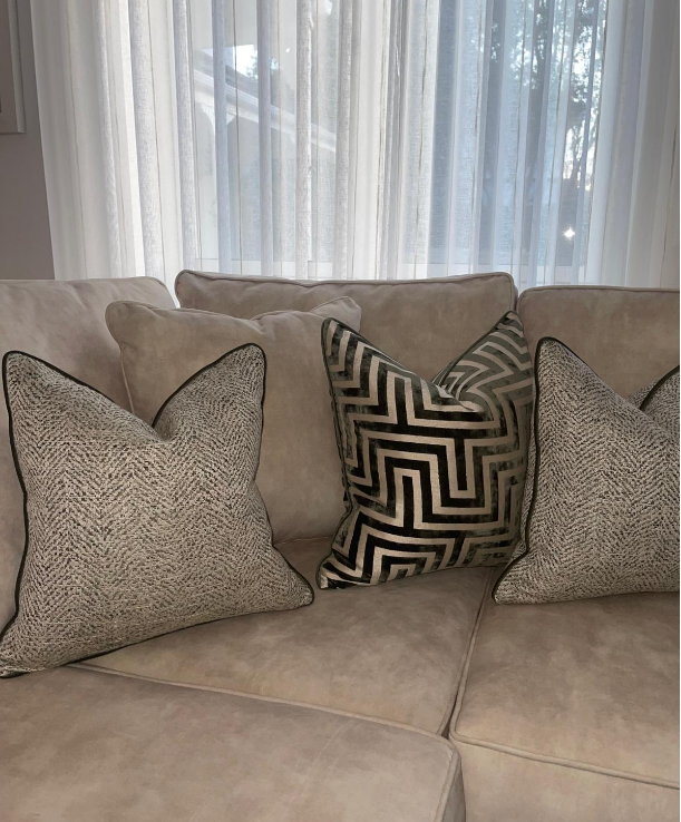 Nobilis Louxor Bespoke Scatter Cushion 50x50cm-Renaissance Design Studio