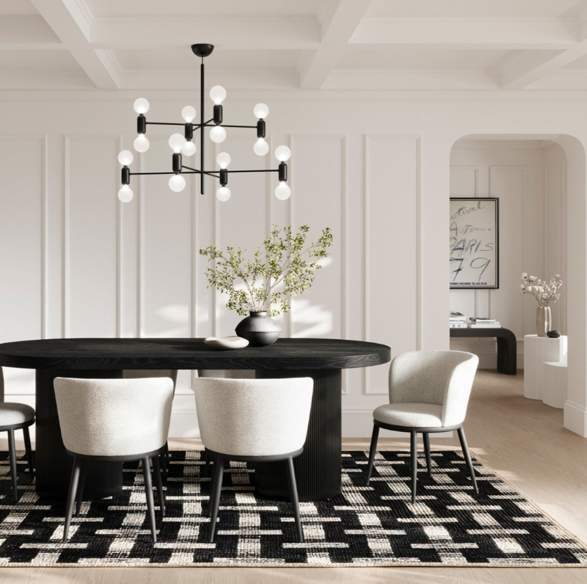 Nomad dining chair ivory set of 2-dining armchair-Renaissance Design Studio