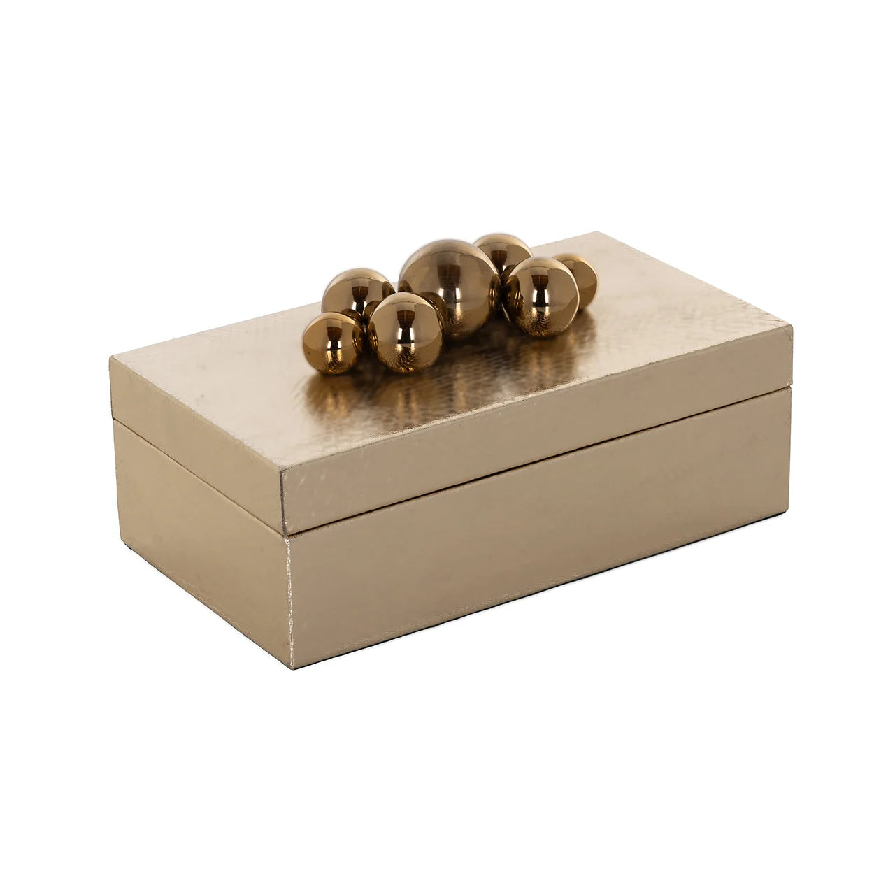 Norah Storage Box Gold-Renaissance Design Studio