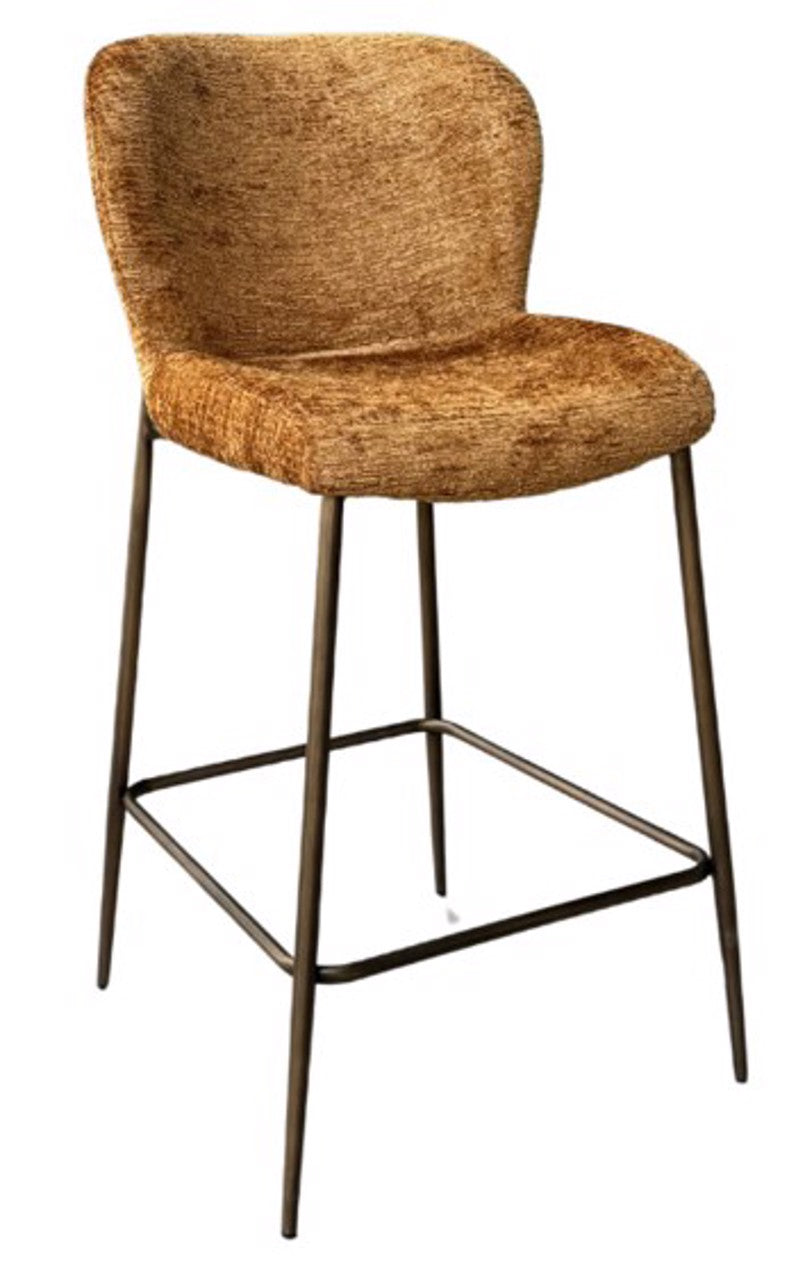 O Darby Counter Stools With Bronzed Leg