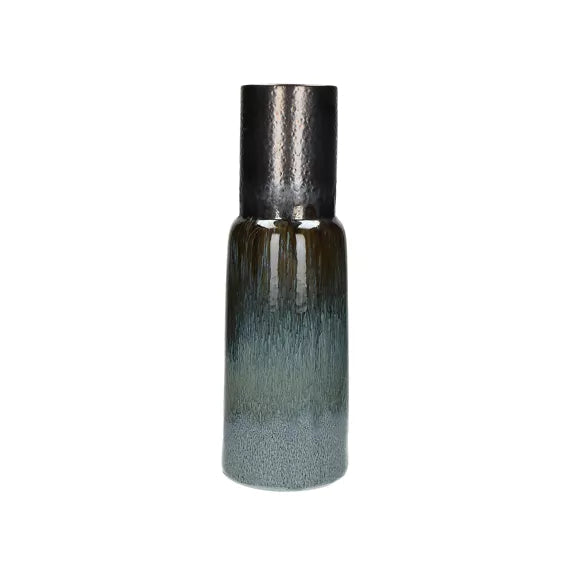 Ohio decorative earthenware vase-Renaissance Design Studio