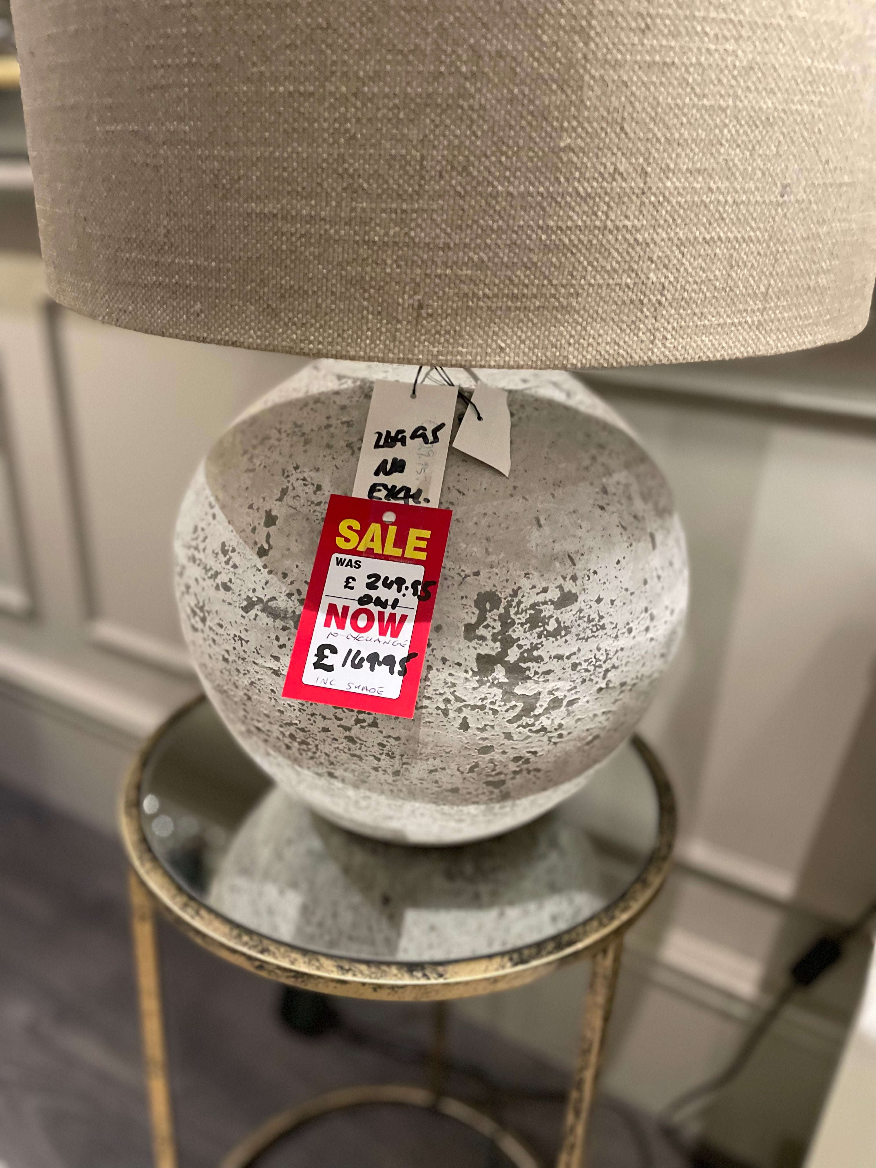 Oki Stone Lamp - Reduced-Renaissance Design Studio