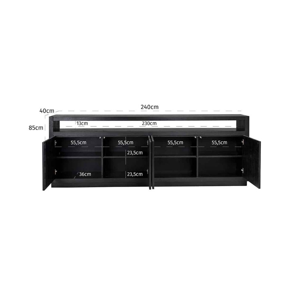 Ontario 4 Door Sideboard-Renaissance Design Studio