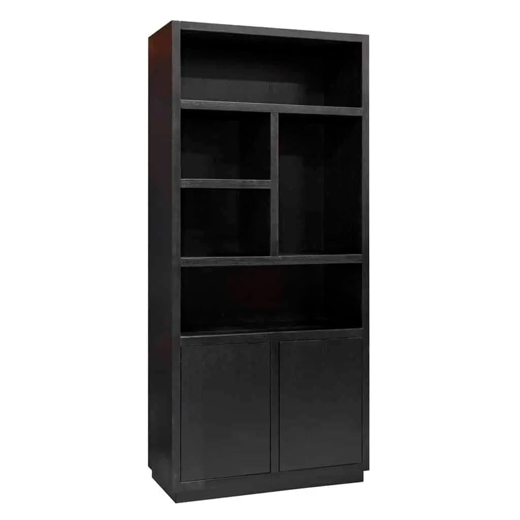 Ontario Wall Cabinet Black-Renaissance Design Studio