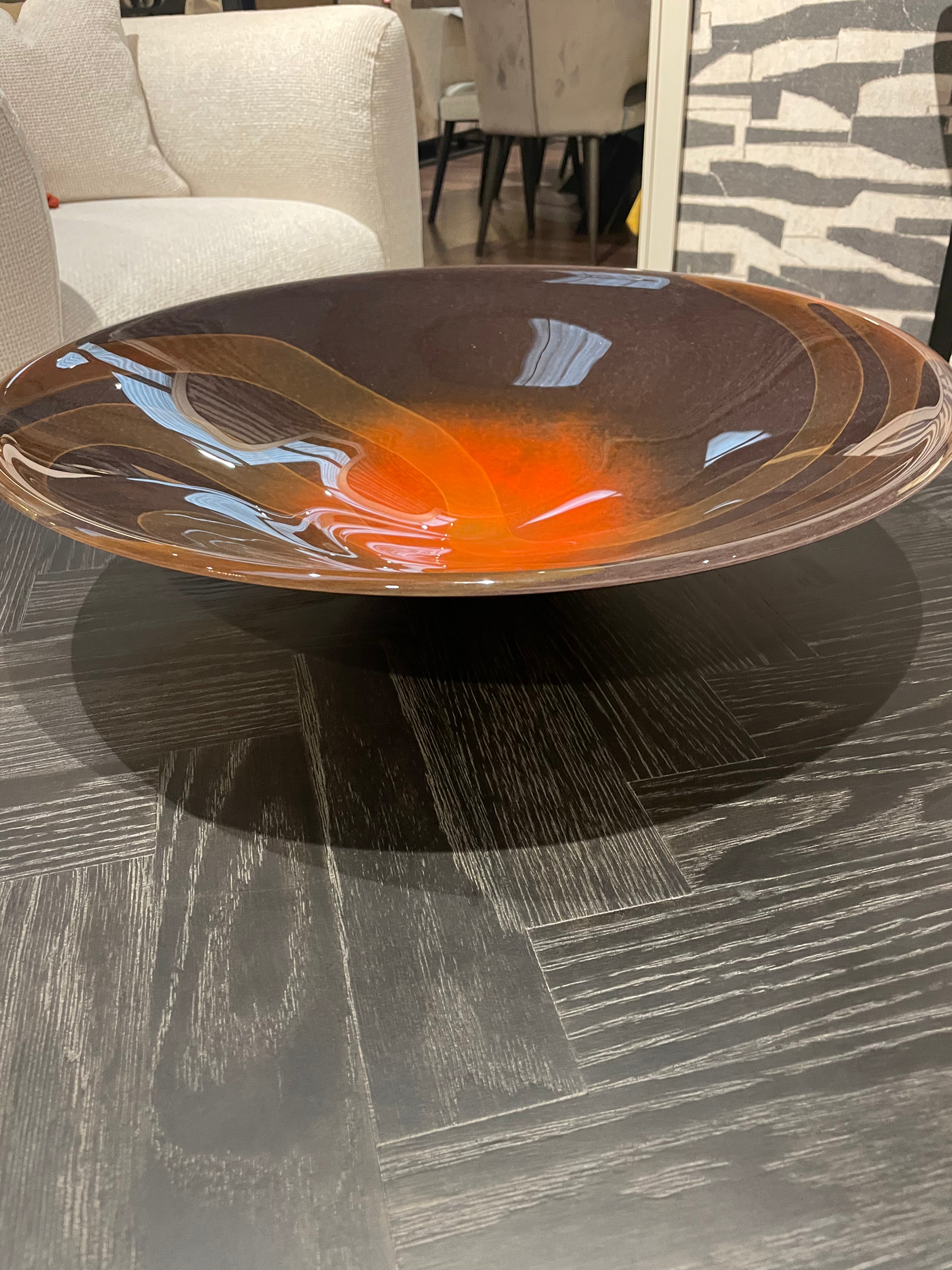 Oracle orange musti bowl Last one reduced ex display-Renaissance Design Studio