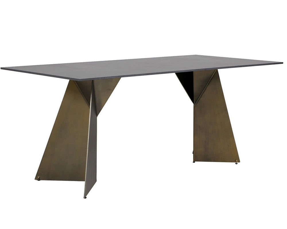 Orin Black 180 cm Dining Table reduced