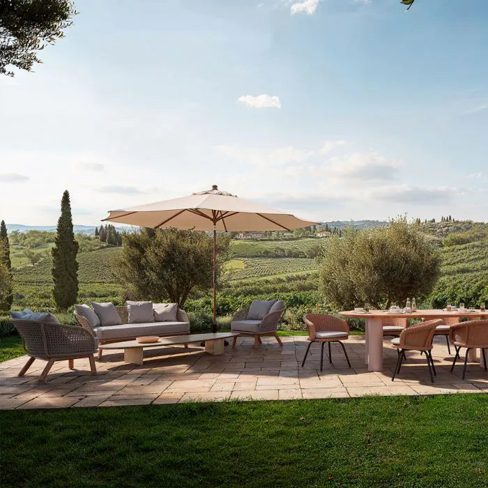 Outdoor armchair Trinity by Eichholtz-Renaissance Design Studio