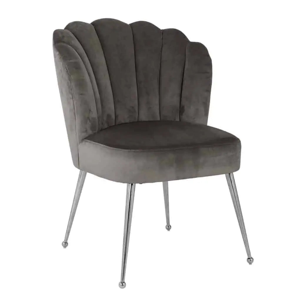 Palace luxury Shell Accent Chair-Renaissance Design Studio