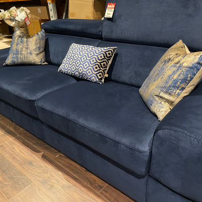 Palermo Large  4 seater sofa by Gala in top graded  D fabric LAST ONE  reduced Save €700