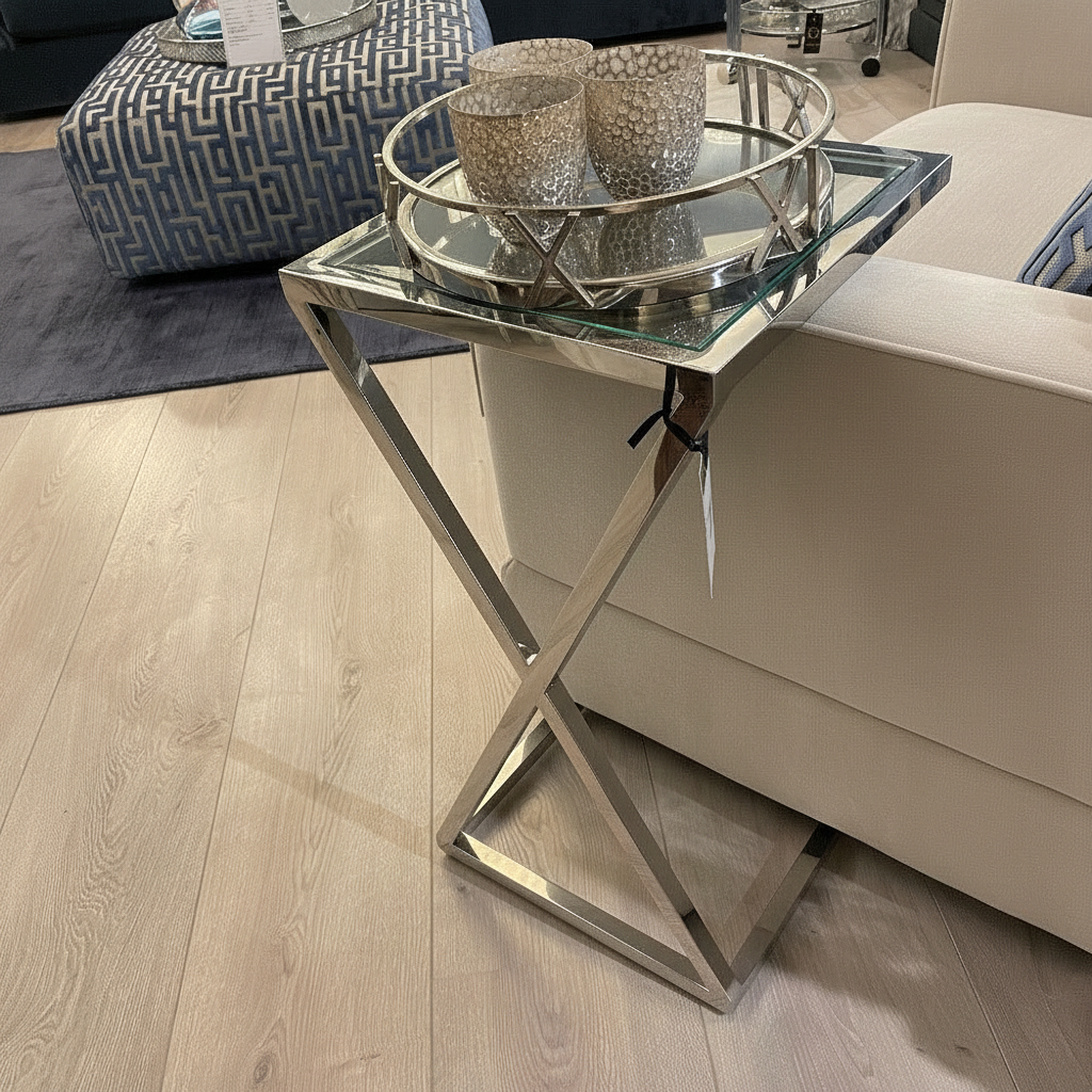 Paradise Chrome Sofa table Reduced price