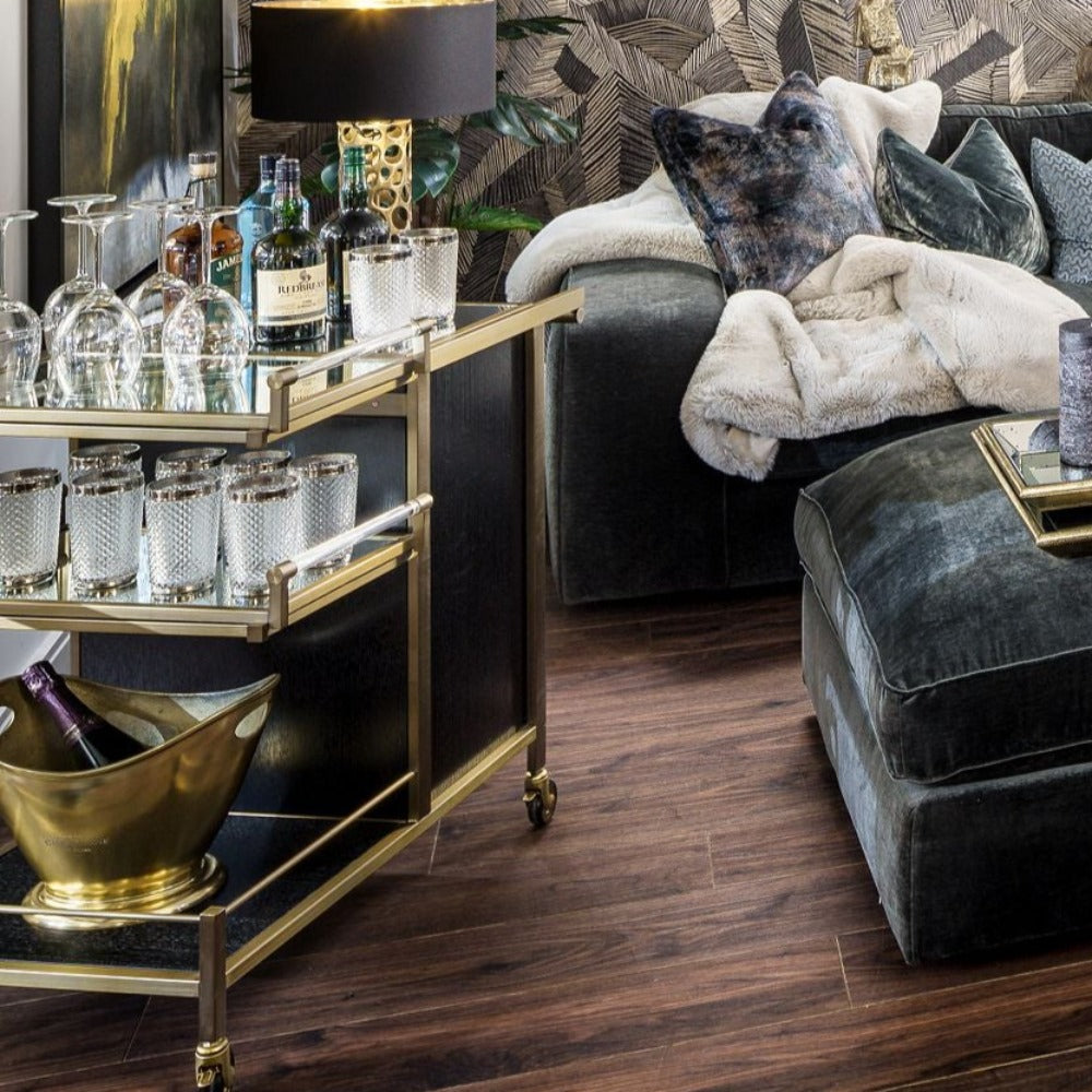 Paris Eiffel Bar Trolley by Eichholtz-Drinks Trolley-Renaissance Design Studio