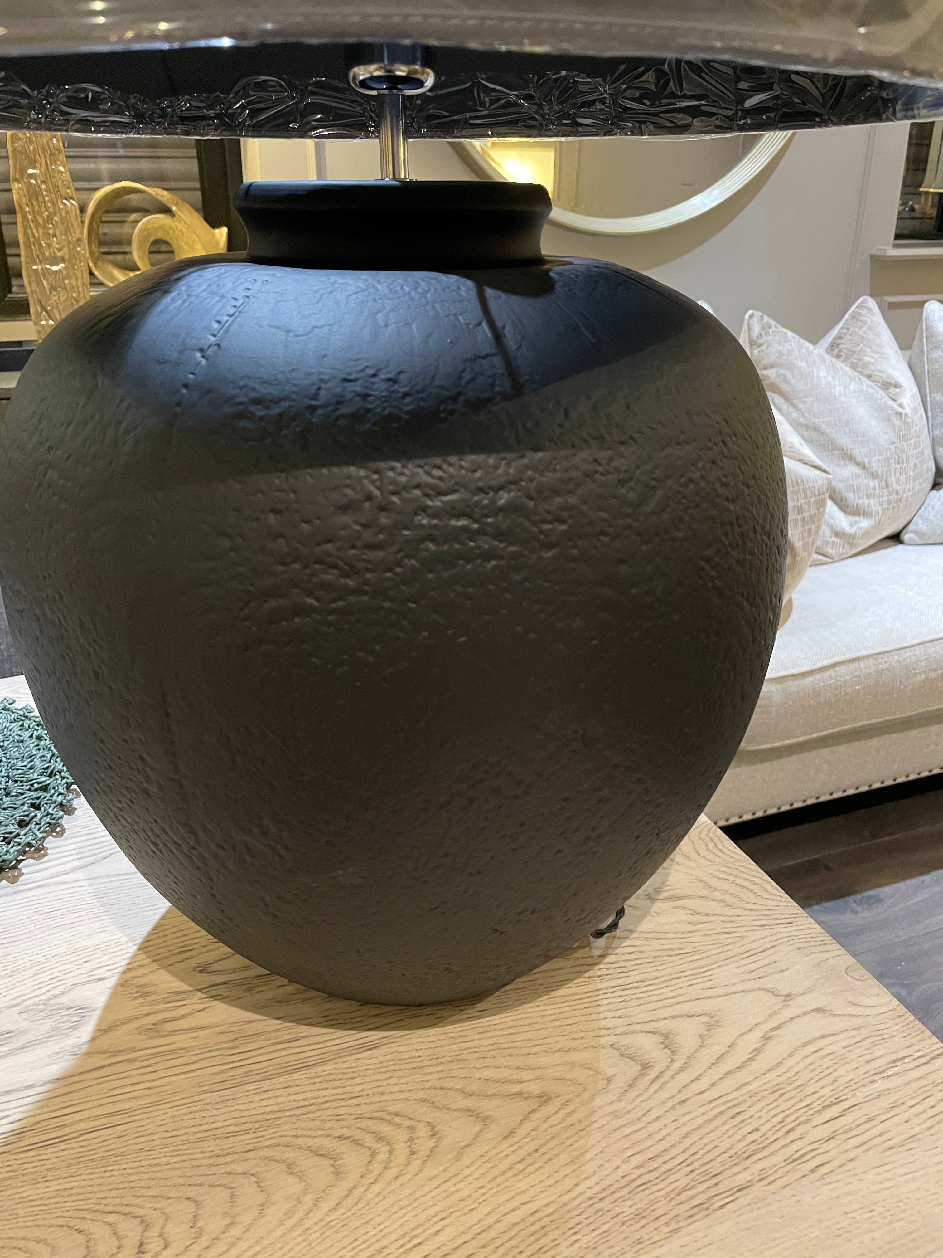 Pasadena Large Black NORD table Lamp-table lamp-Renaissance Design Studio