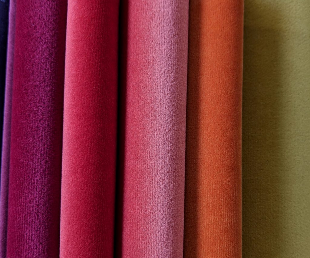 Passione velvet fabric €46.95 per m-Renaissance Design Studio