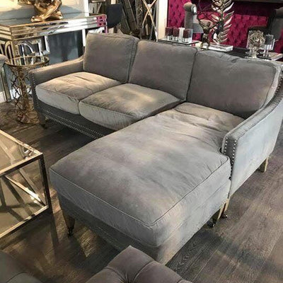 Patri corner sofa Coach House ex showroom on clearance offer sold as seen