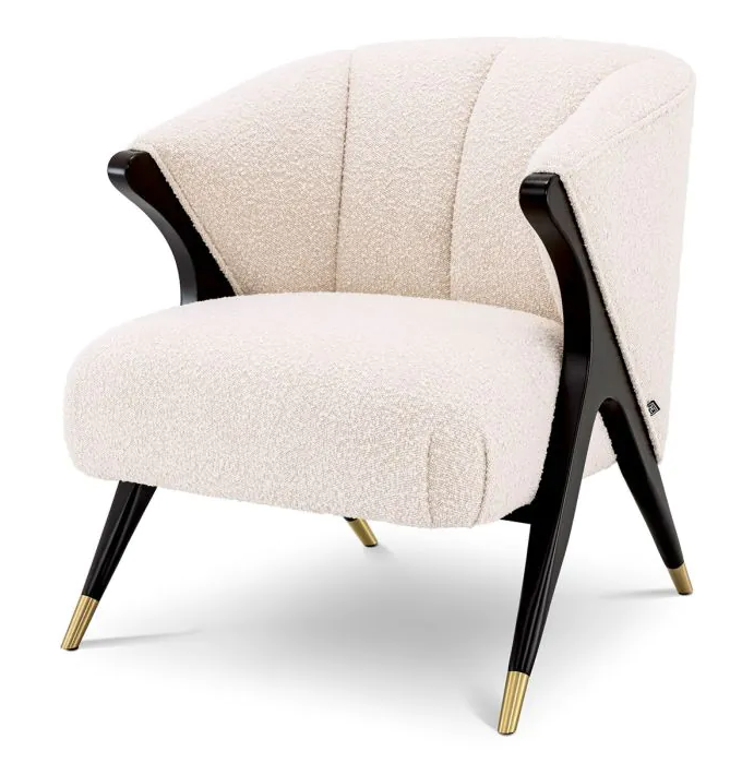 Pavone Occasional Armchair  by Eichholtz
