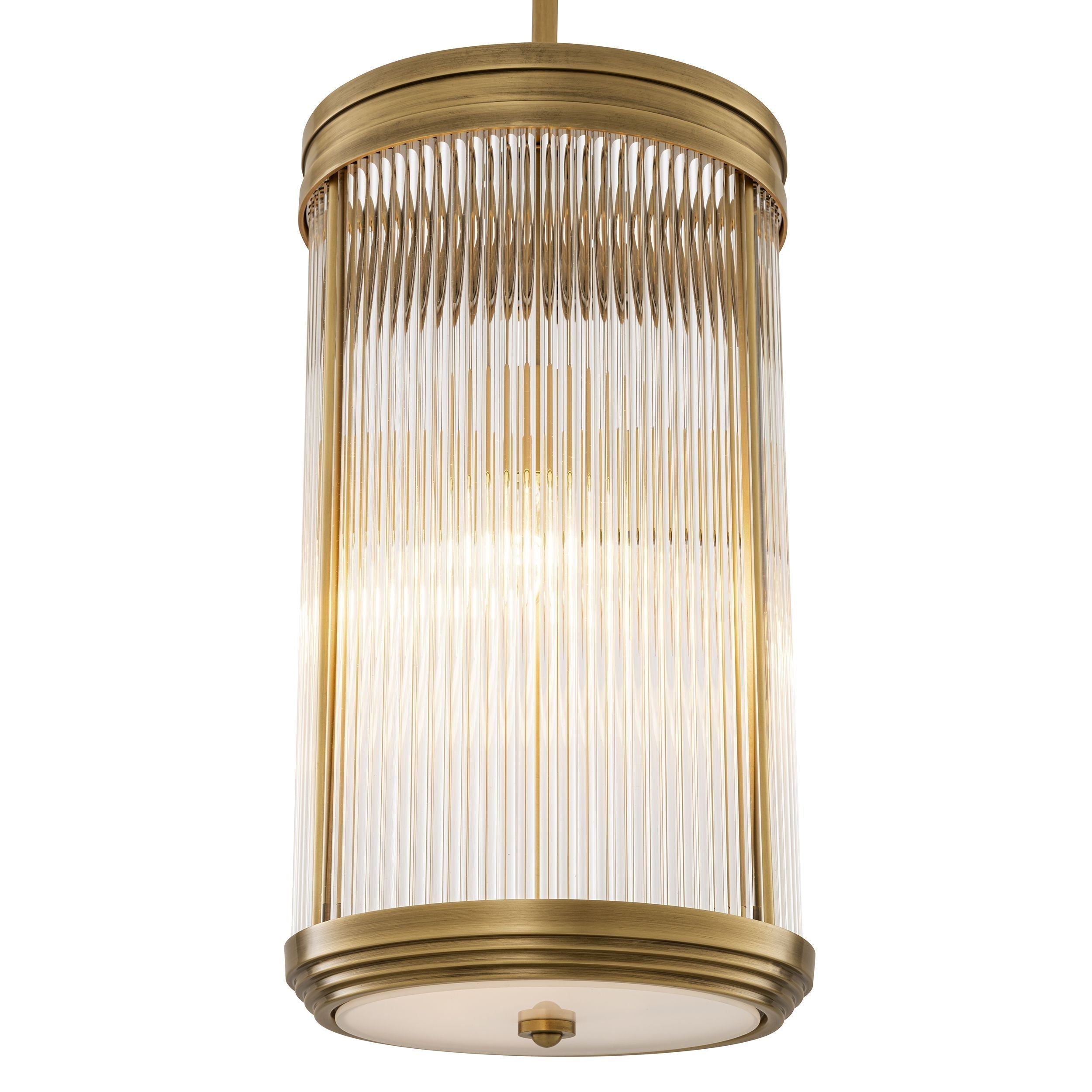 Pendant Rosseau L'antique pendant brass finish by Eichholtz.-Renaissance Design Studio