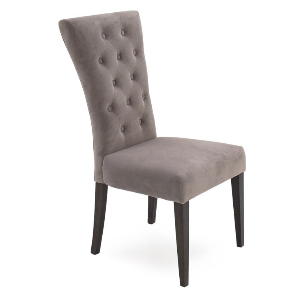 Pennridge dining chair velvet taupe CLEARANCE sold in set of 6