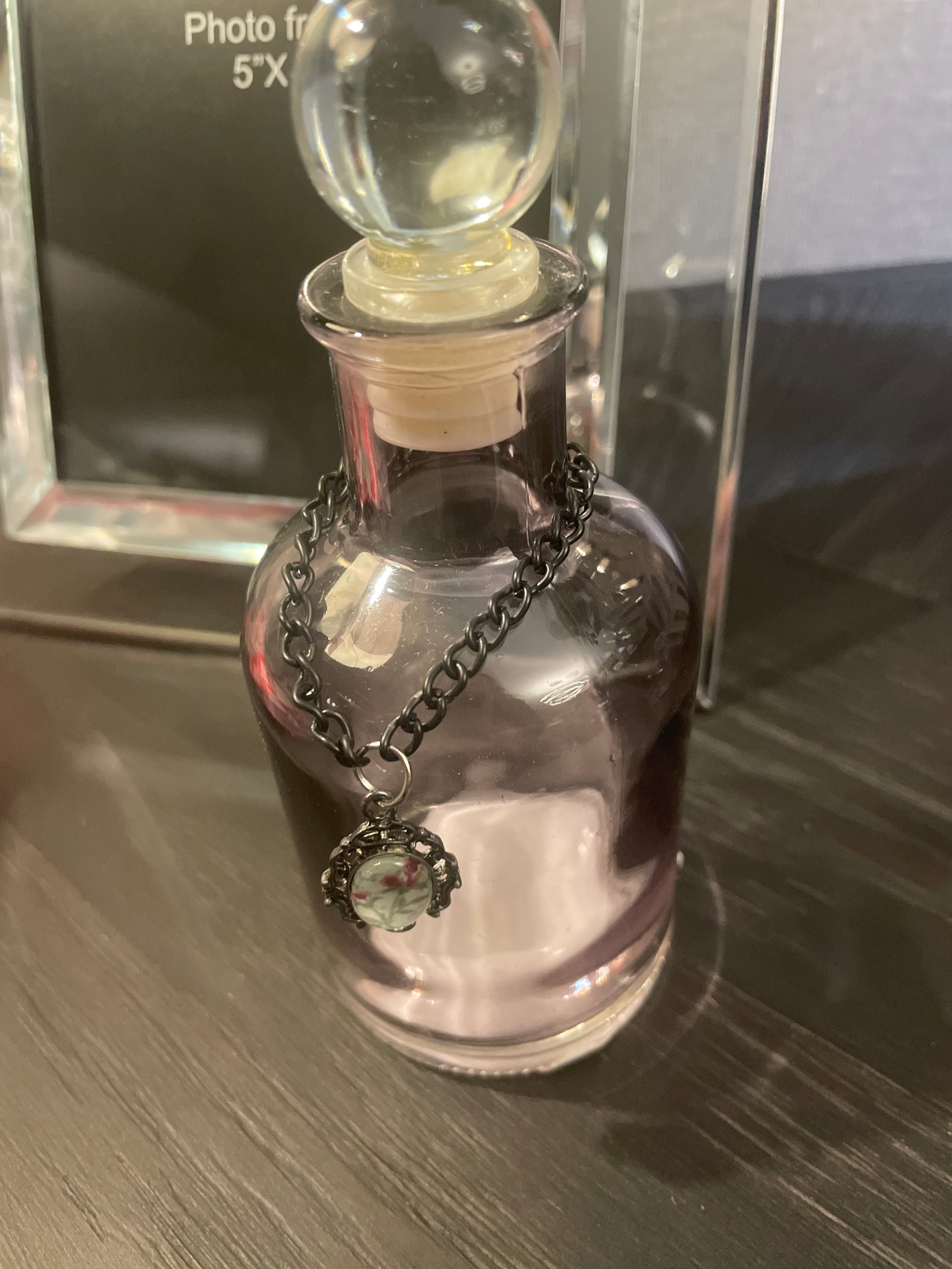Perfume bottle antiqued clearance offer-Renaissance Design Studio