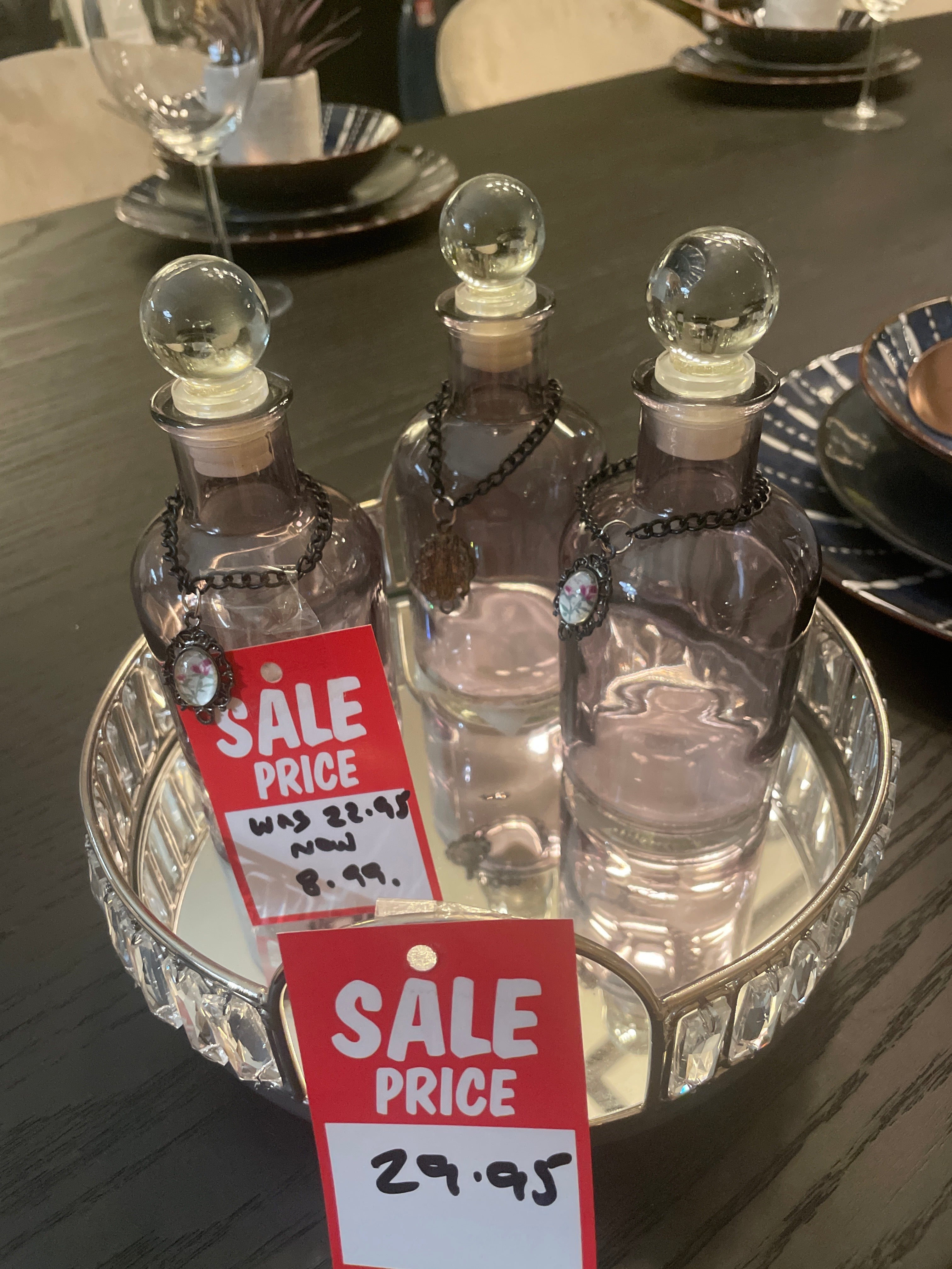 Perfume bottle antiqued clearance offer-Renaissance Design Studio