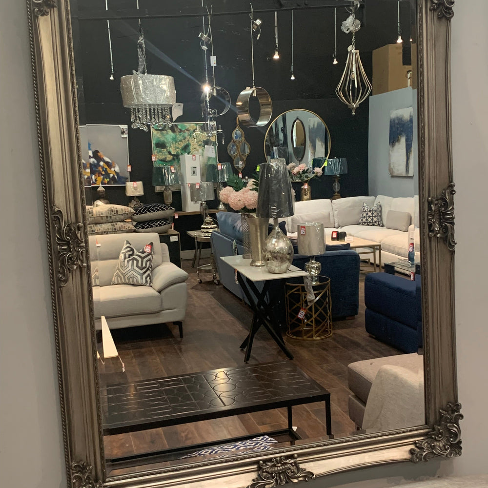 Perry oversized French mirror last one to clear almost  half price instore purchase in outlet store
