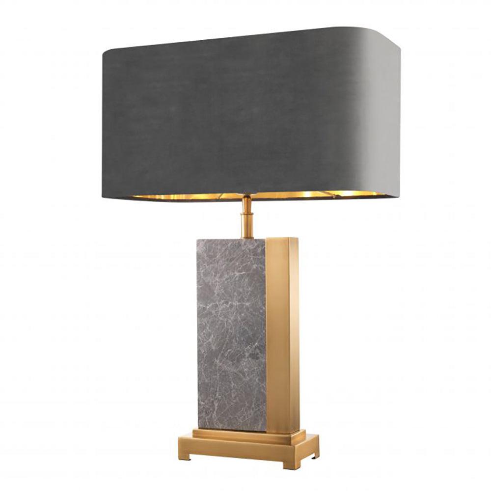 Pietro Marble Table Lamp by Eichholtz-Table Lamp-Renaissance Design Studio