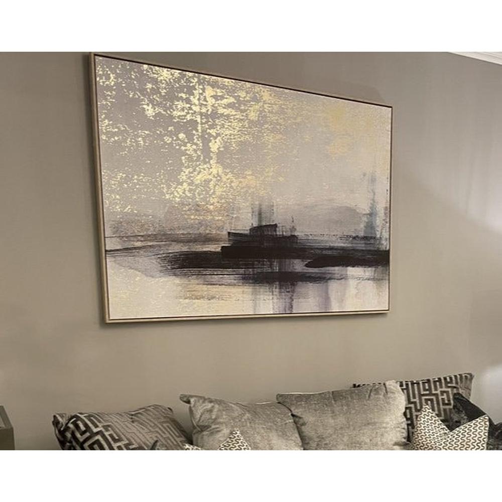Porto Seascape Canvas Artwork Large - Sale Price Reduced To Clear-Renaissance Design Studio