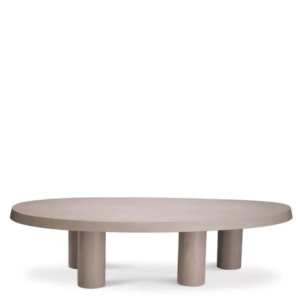 Prelude Oval Coffee Table by Eichholtz-Coffee Table-Renaissance Design Studio
