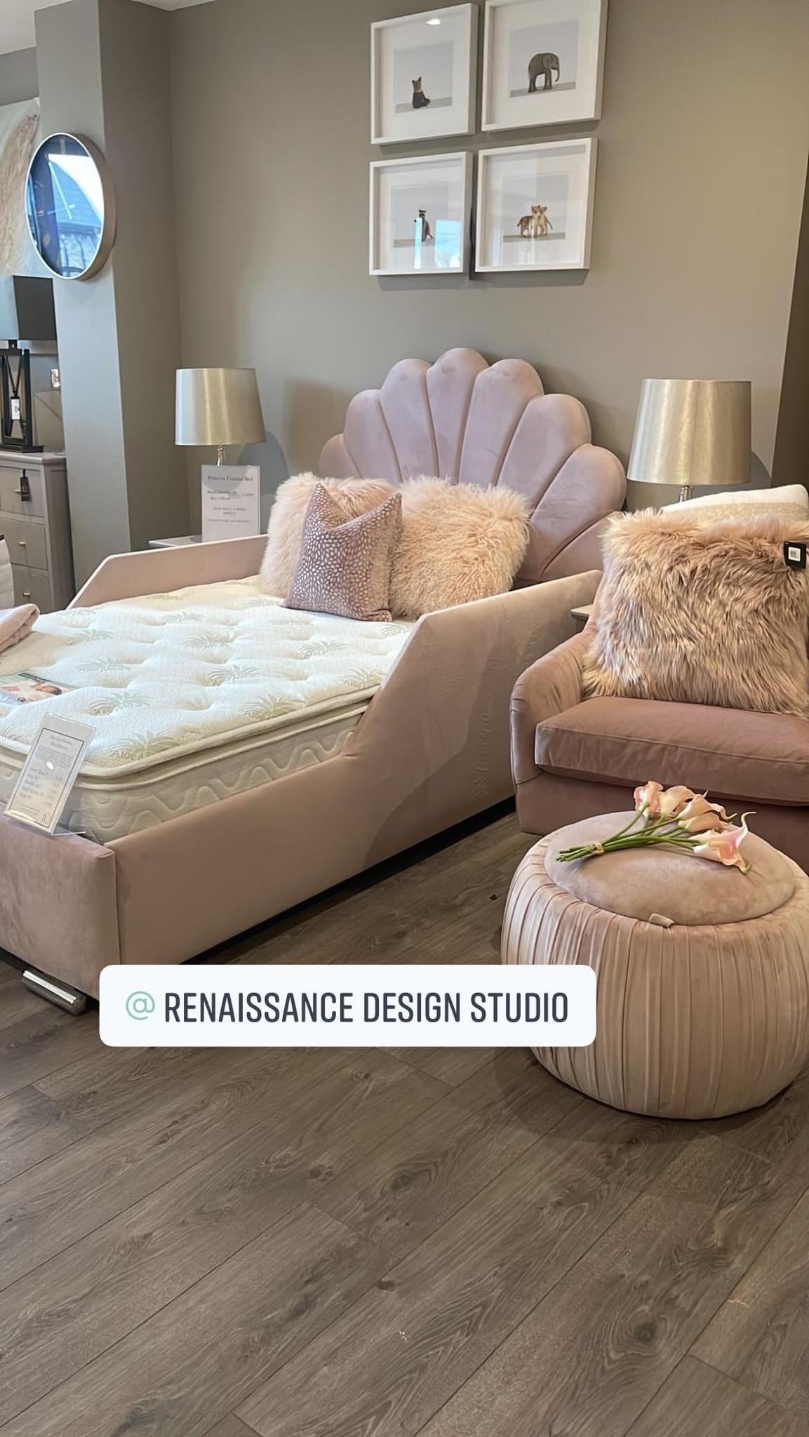 Princess bed custom made-Renaissance Design Studio