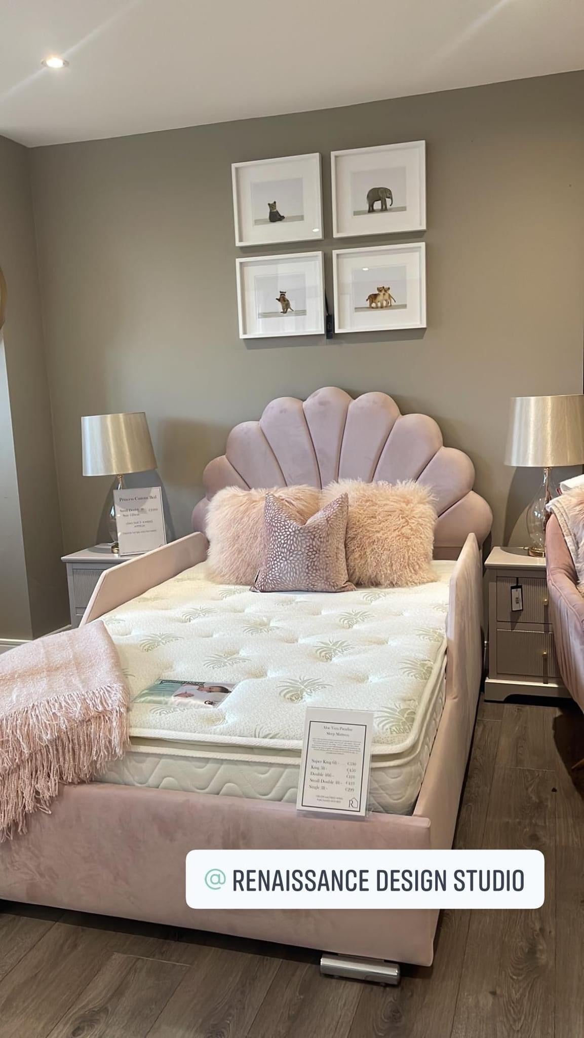 Princess bed custom made-Renaissance Design Studio