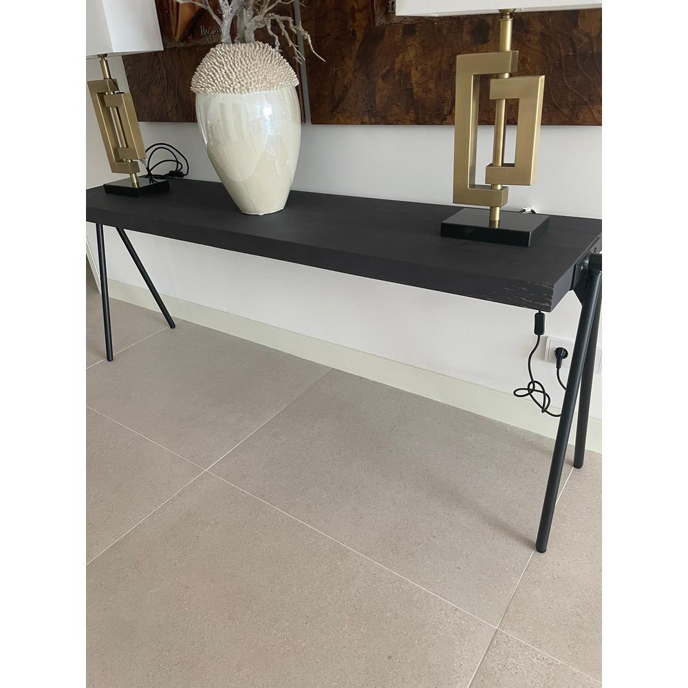 Provence Fly solid wood contemporary console table in colour of choice-Renaissance Design Studio