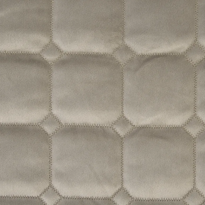 Quilt  Eva 240 x 260 cm Taupe  square Large quilted reduced