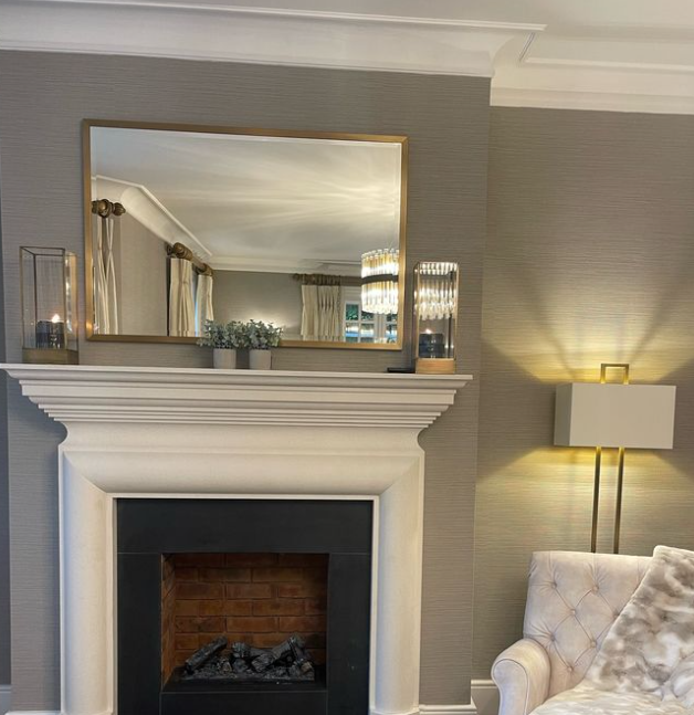 Radley designer Brass Mirror-Renaissance Design Studio