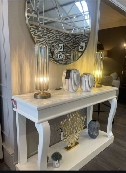 Reagan Crystal Table Lamp - Reduced-Renaissance Design Studio