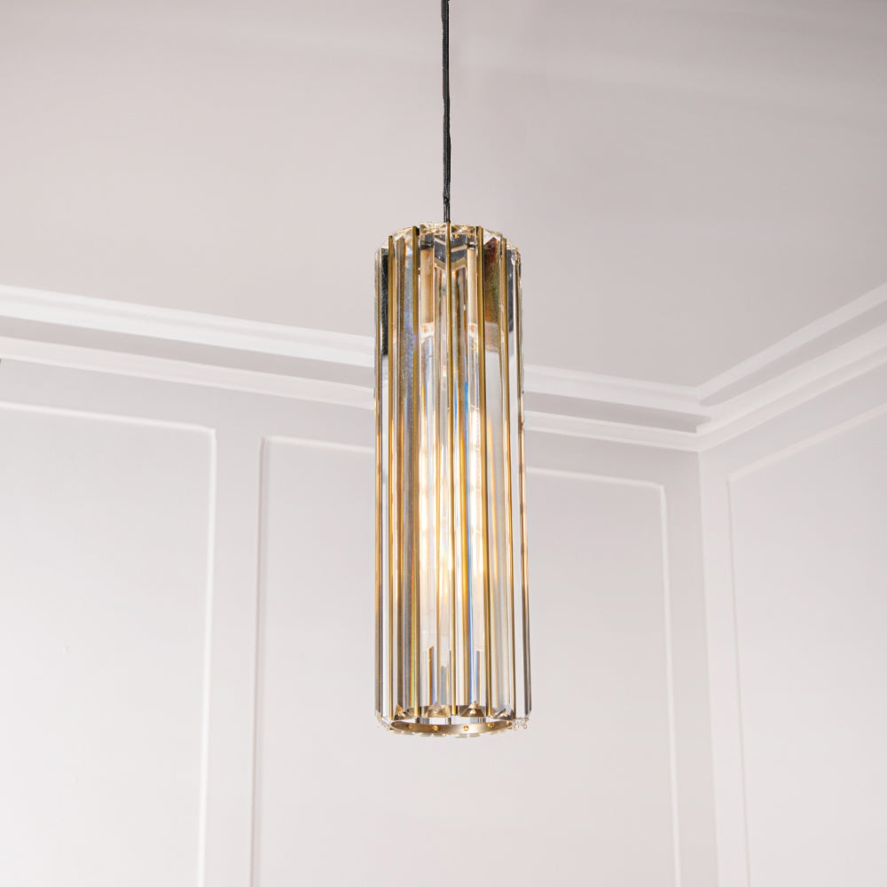 Reagan Pendant Antique Brass