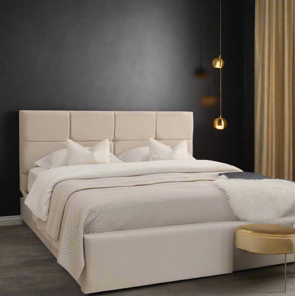 Regina custom made bed-Renaissance Design Studio