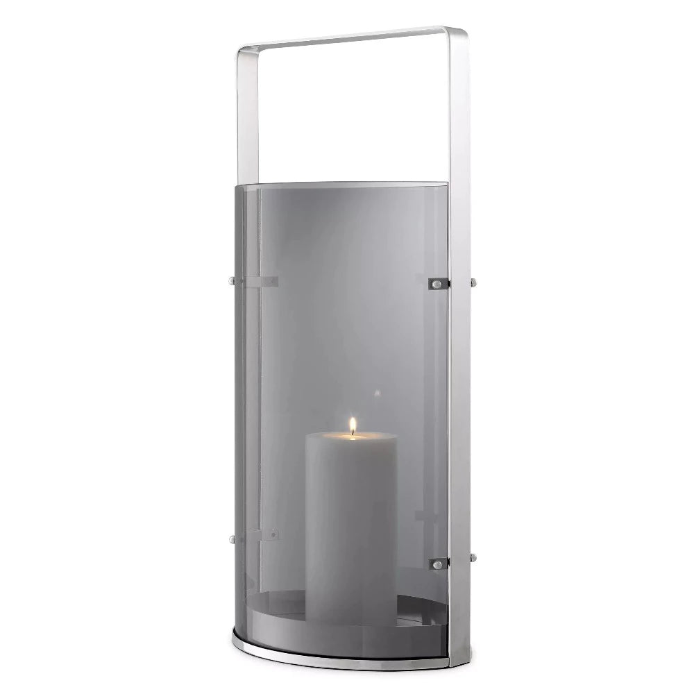 Reid Hurricane L Nickle & Smoked Glass by Eichholtz - Offer-Renaissance Design Studio
