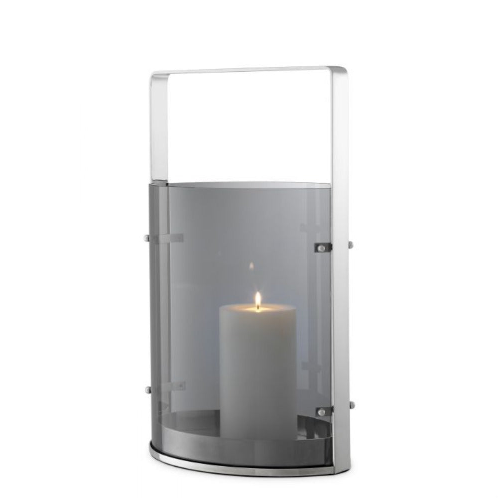 Reid Hurricane L Nickle & Smoked Glass by Eichholtz - Offer-Renaissance Design Studio
