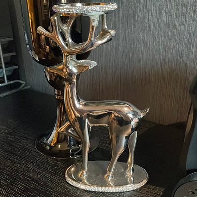 Reindeer candle holder half price