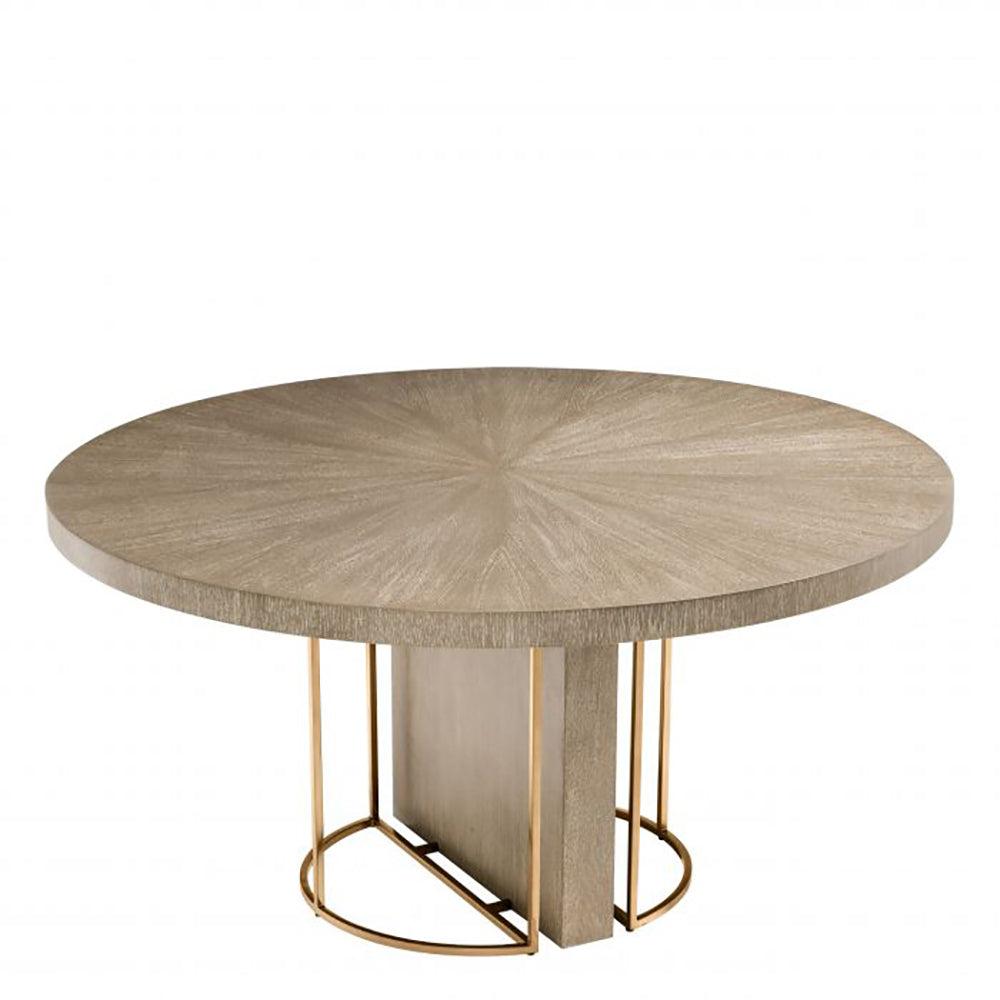 Remington dining table by Eichholtz-Dining table round-Renaissance Design Studio