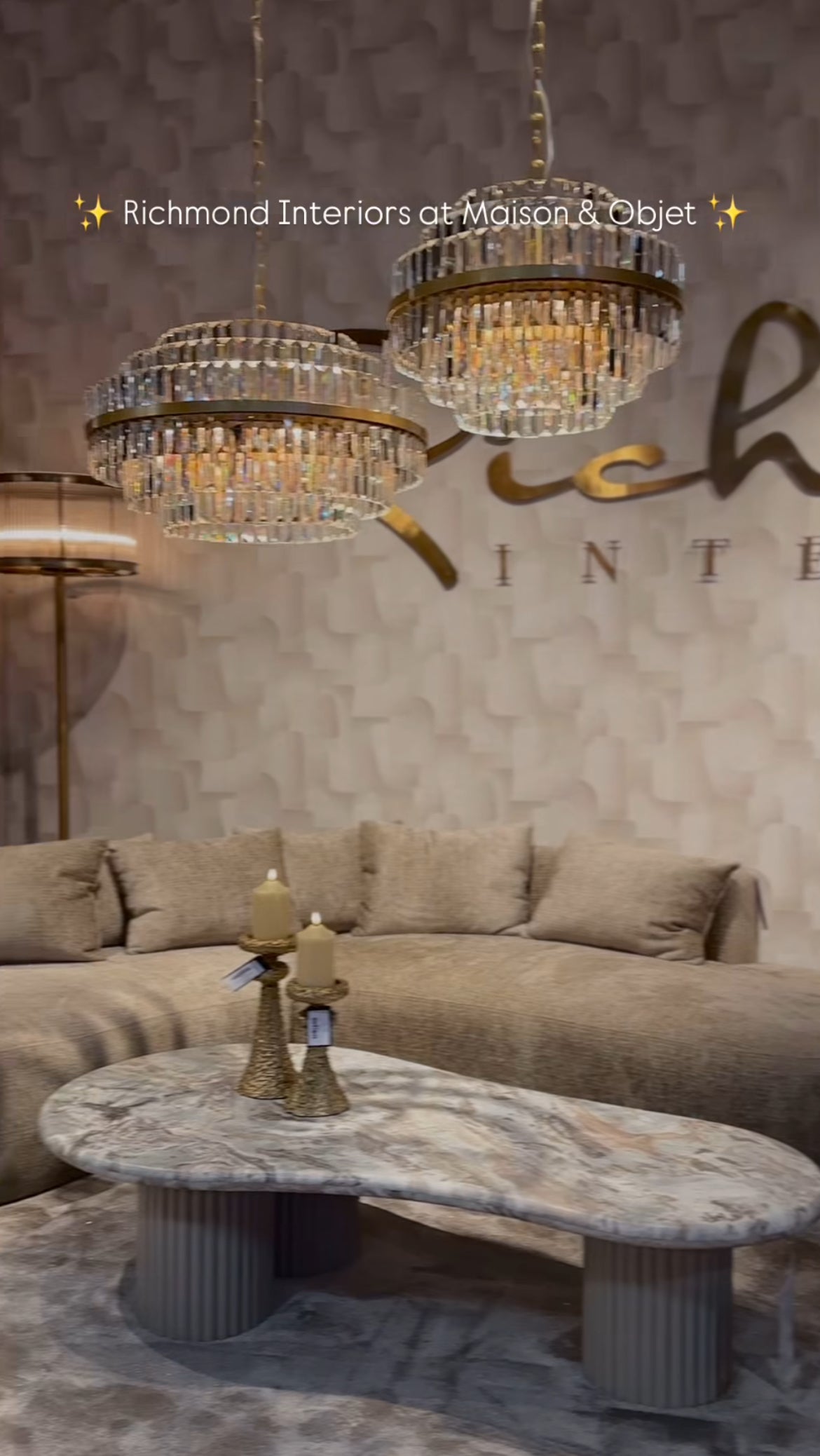 Renaissance Davina Brushed Gold Chandelier In 3 Sizes - Reduced Price-Renaissance Design Studio
