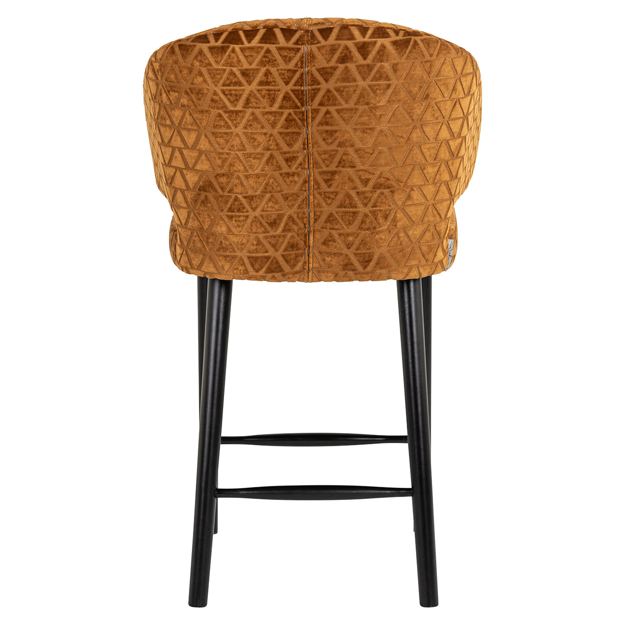Renaissance Gold Triangle Counter Stool-Renaissance Design Studio