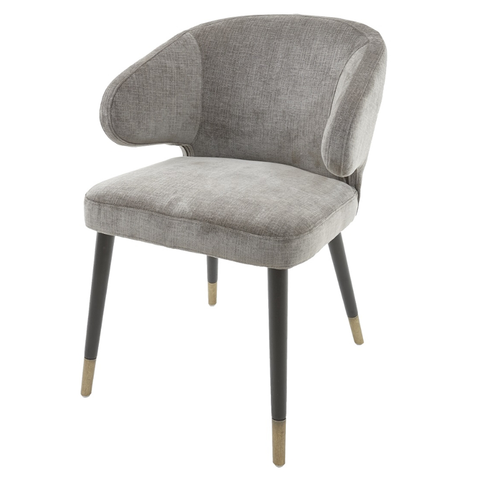 Renaissance Kensington Textured fabric  Dining Chair award winning designer chair set of 6 at clearance price