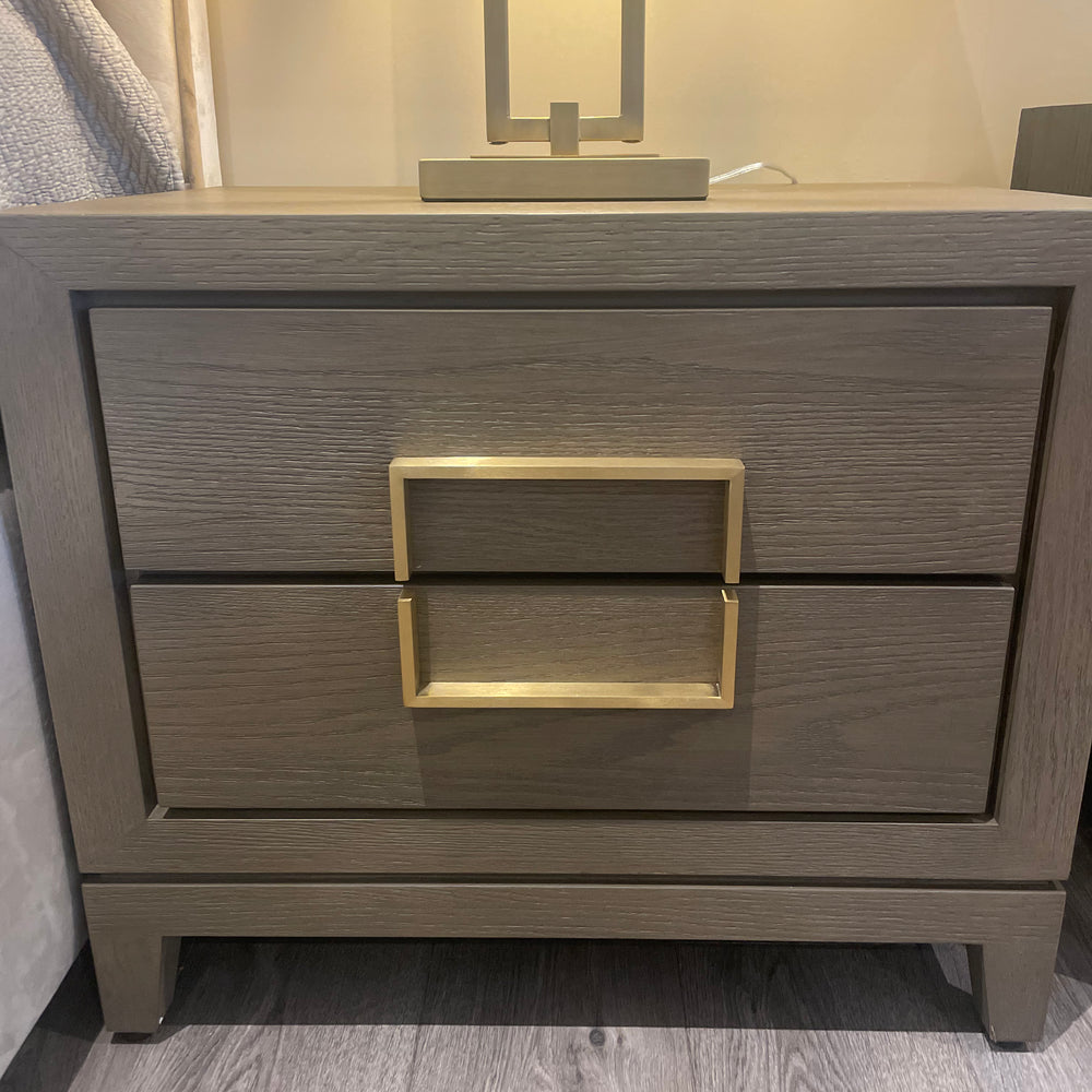 Renaissance Luxury 2 drawer  bedside cabinet