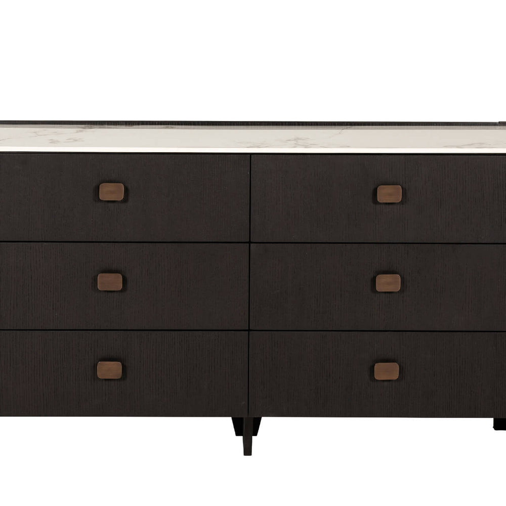 Rhona 6 Drawer Chest Ebony