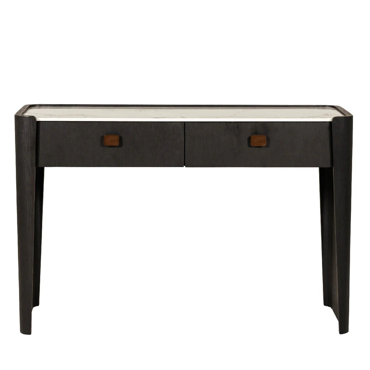 Rhonda dressing table in ebony-dressing table-Renaissance Design Studio