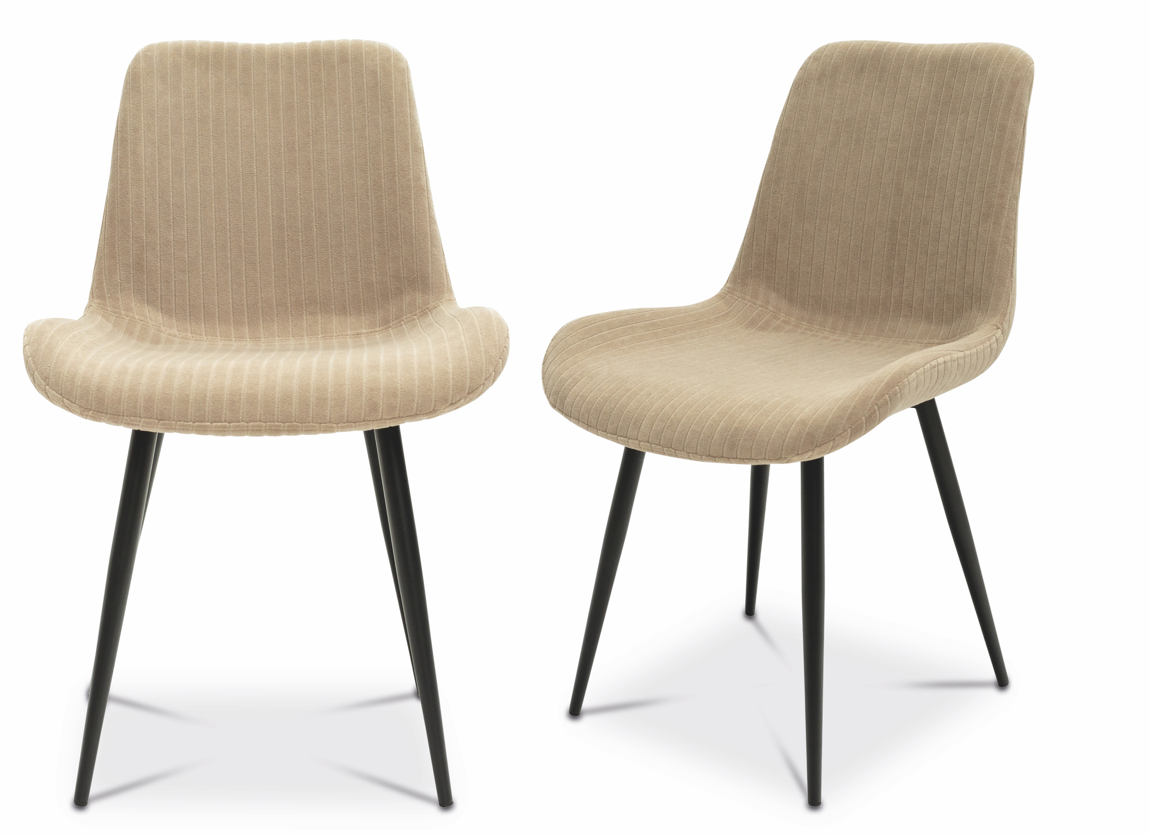 Richmond Dining Chair Stone PU-dining chair-Renaissance Design Studio