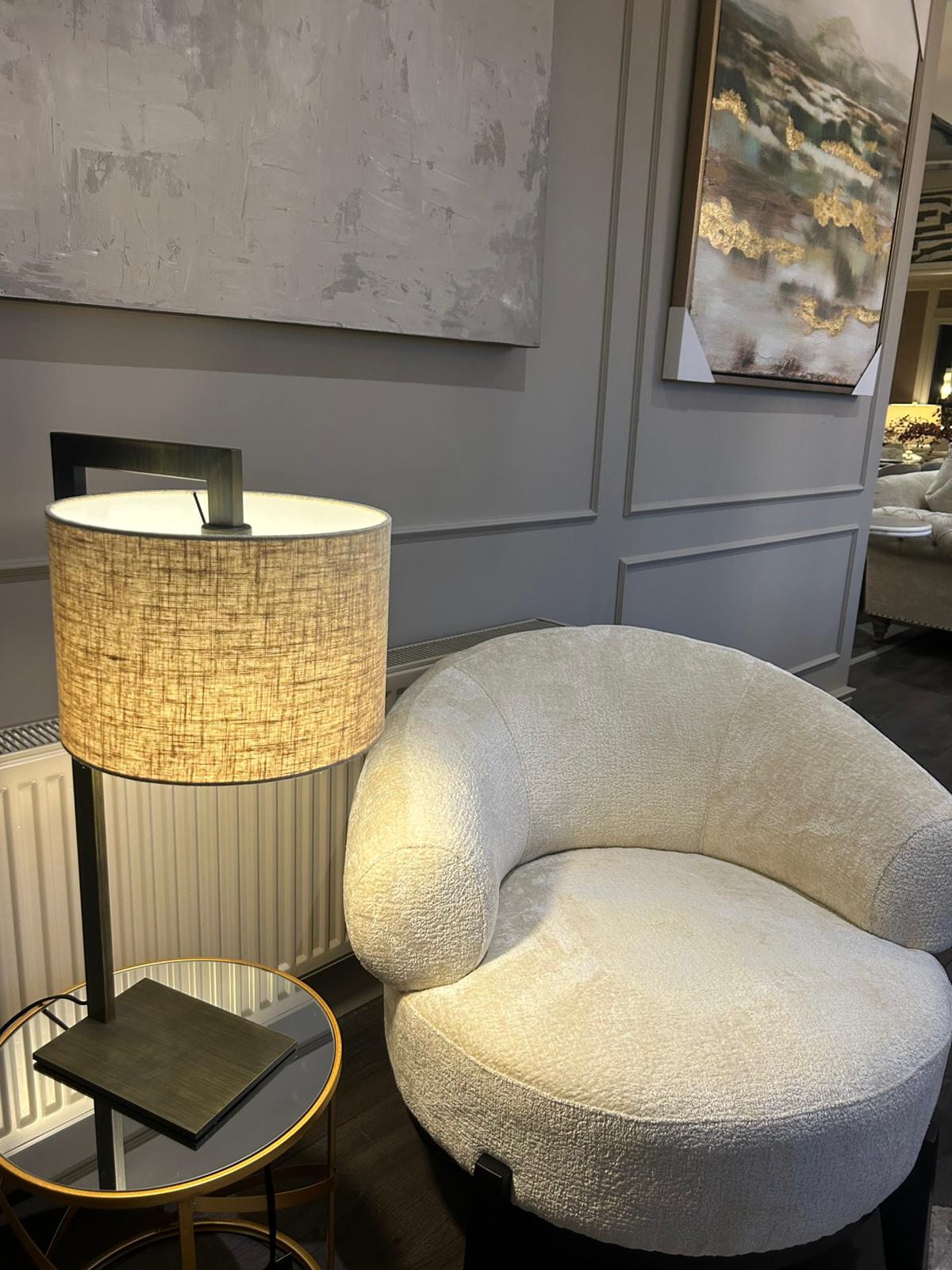 Rita Table Lamp Bronze-Renaissance Design Studio
